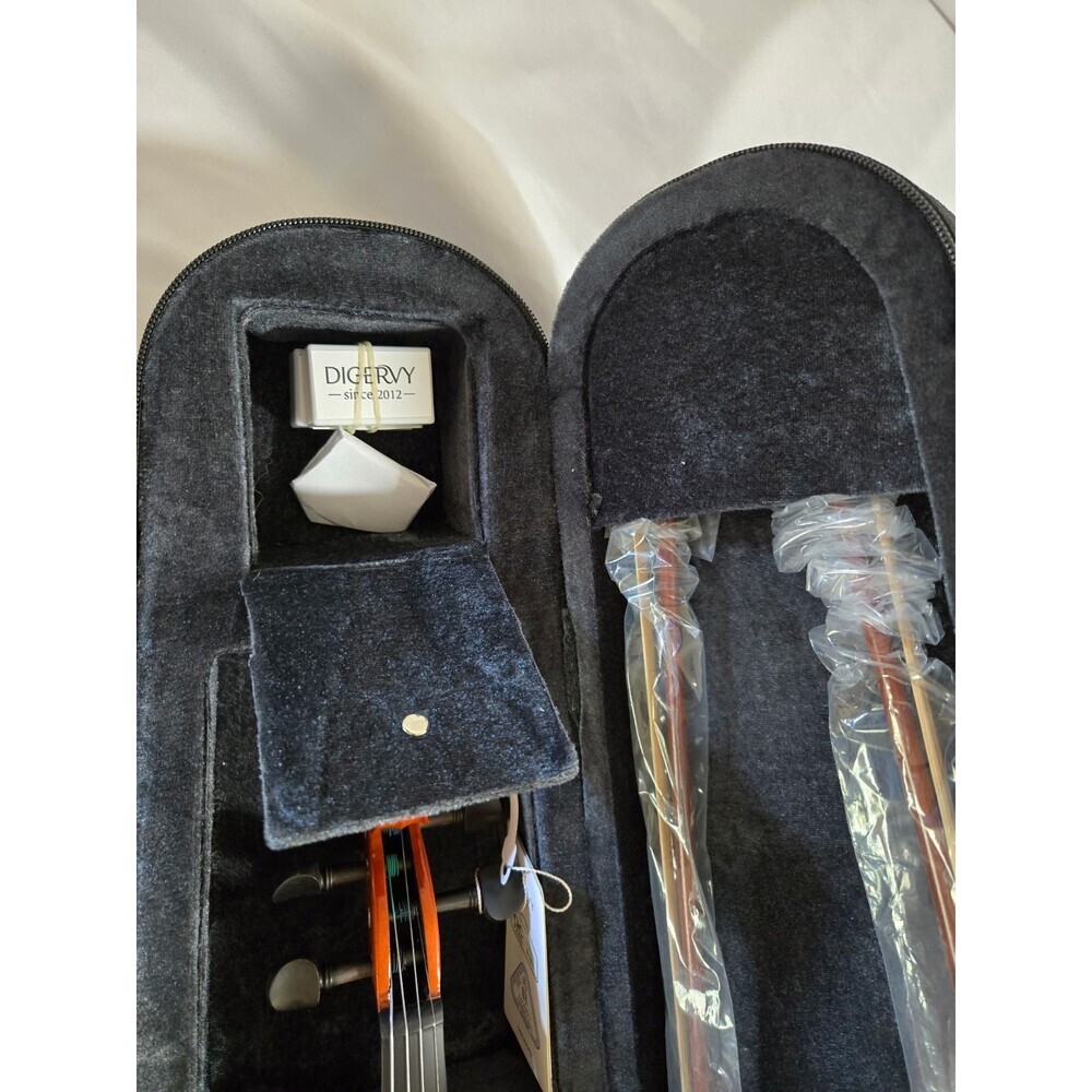 DIGERVY Violin 4/4 Full Size Kit for Beginners and Adults Maple & Spruce Wood - Picture 10 of 14